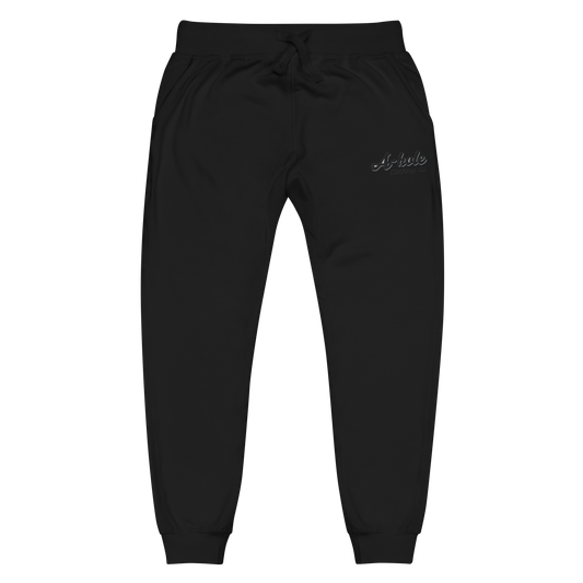 A-Hole Clothing Co "Logo" Unisex fleece sweatpants