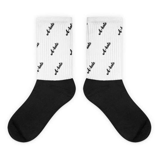 A-Hole Logo All-Over Socks