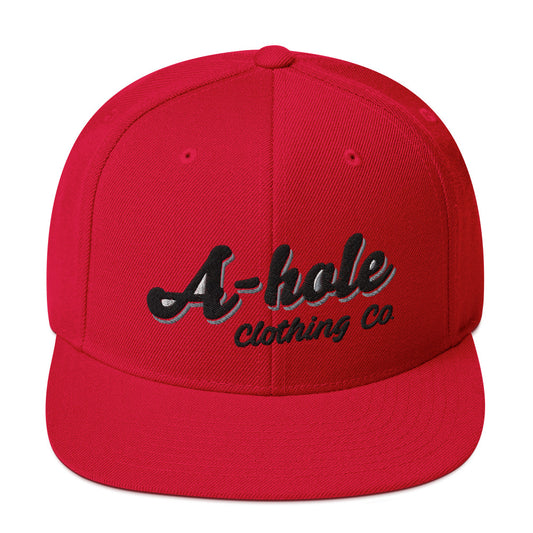 A-Hole Logo Snapback Hat