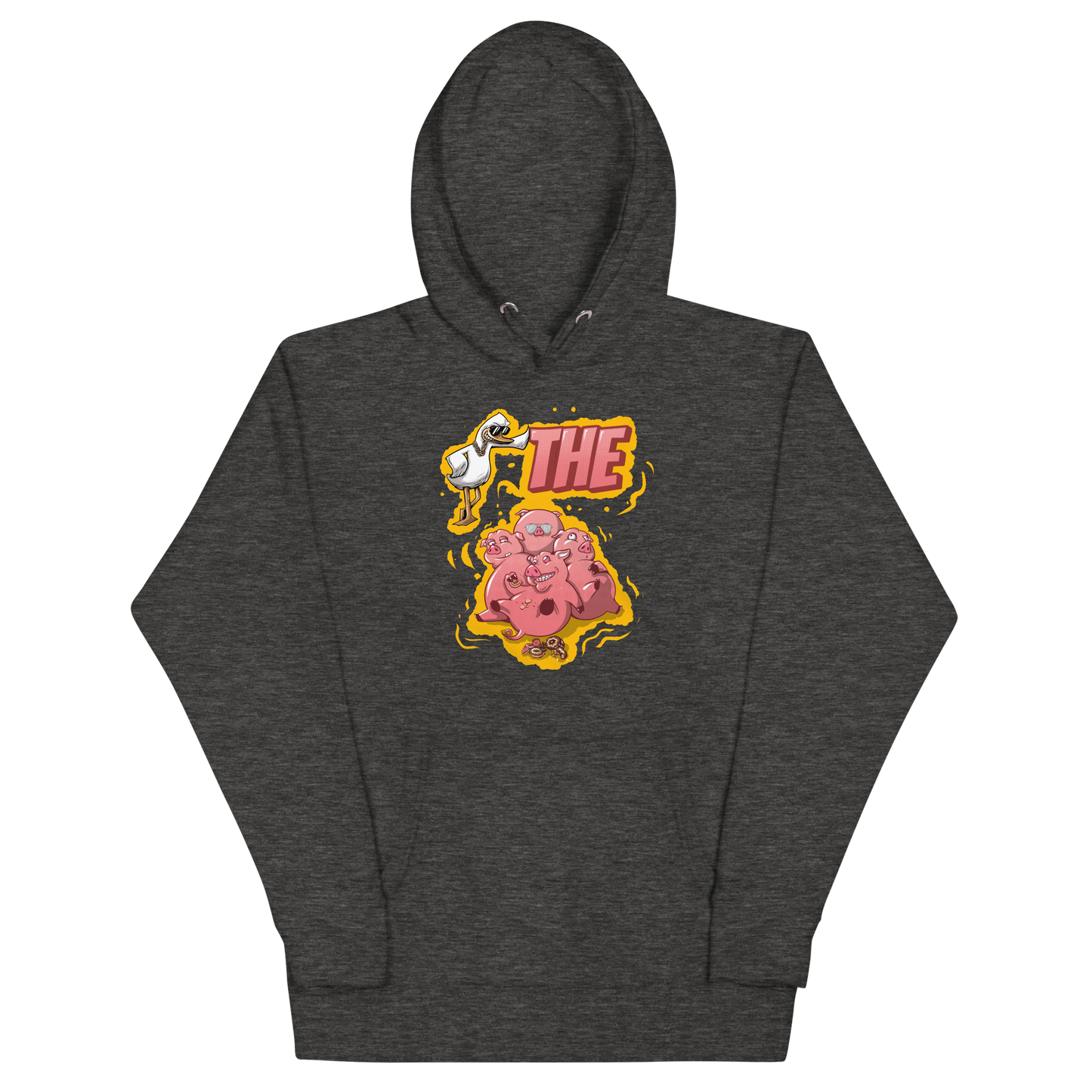A-Hole Unisex "Duck The Pigs" Hoodie