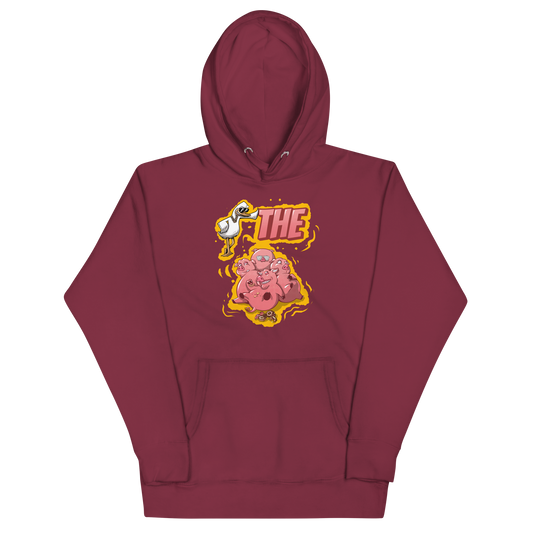 A-Hole Unisex "Duck The Pigs" Hoodie