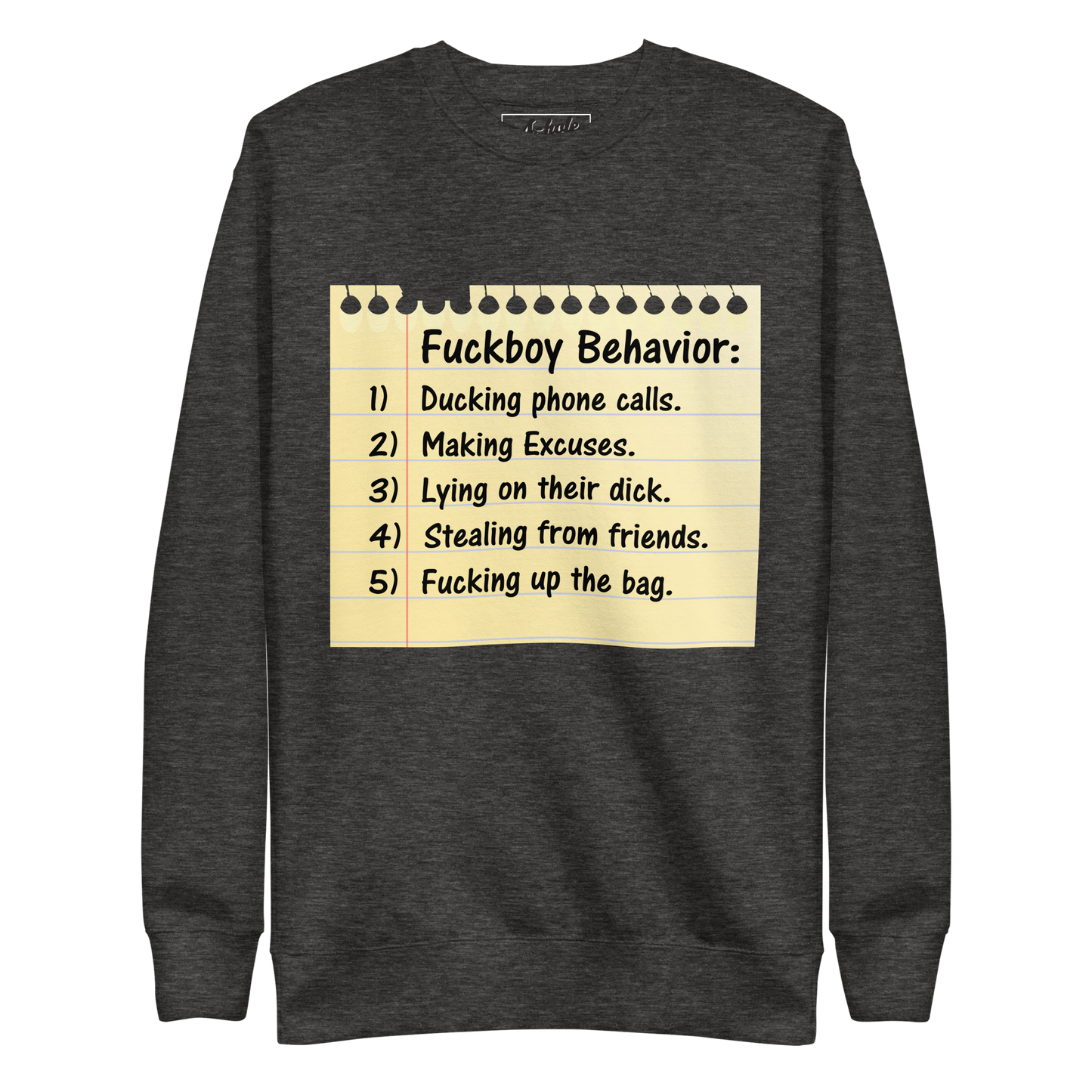 A-Hole  "Fuckboi" Unisex Premium Sweatshirt