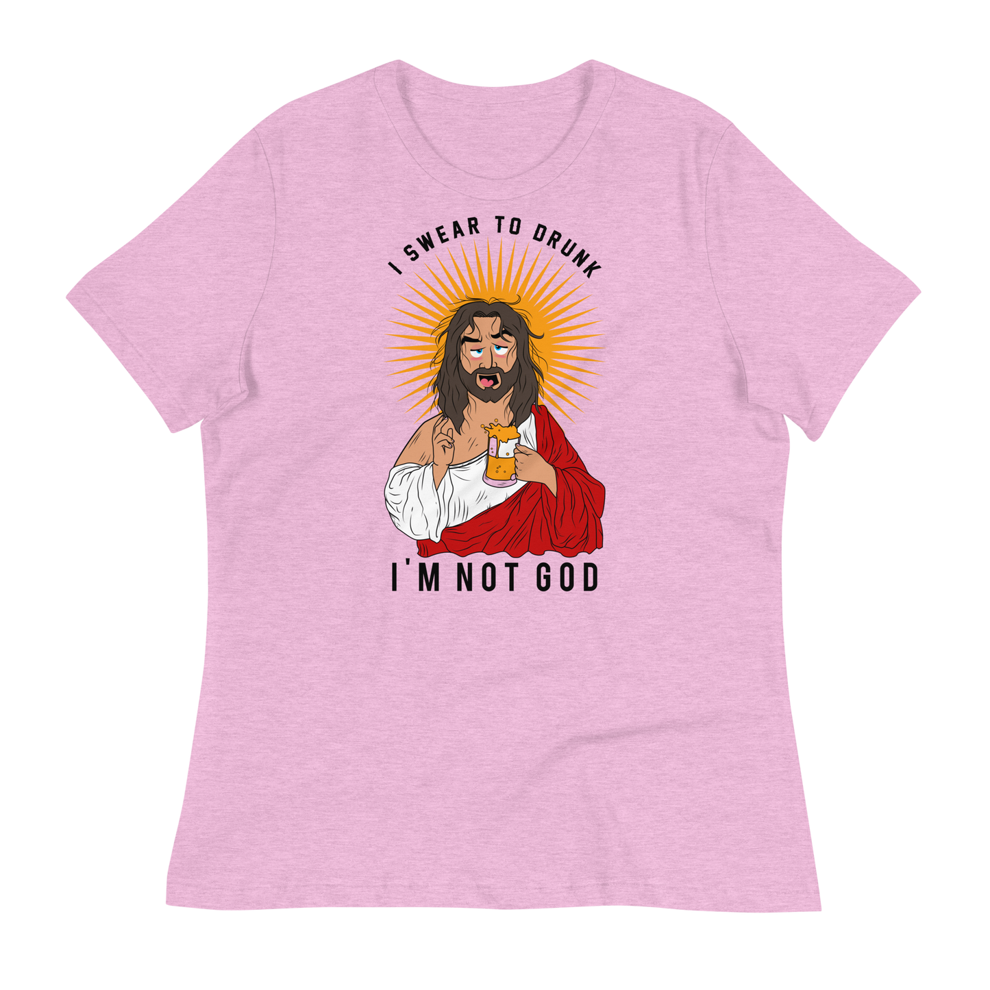 A-Hole "Drunk Jesus" Women's Relaxed T-Shirt
