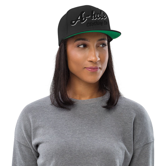 A-Hole Clothing Co Logo Snapback Hat