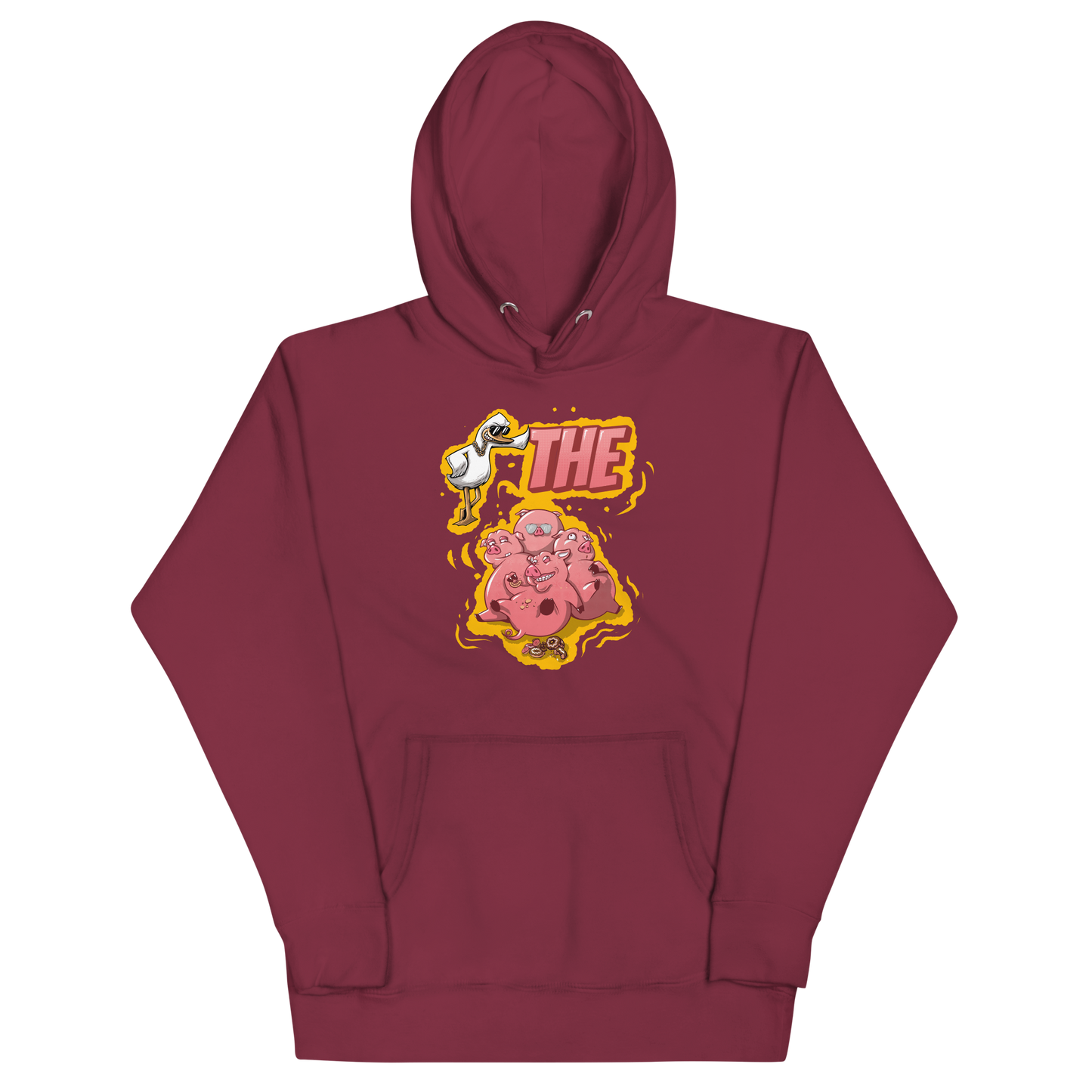 A-Hole Unisex "Duck The Pigs" Hoodie