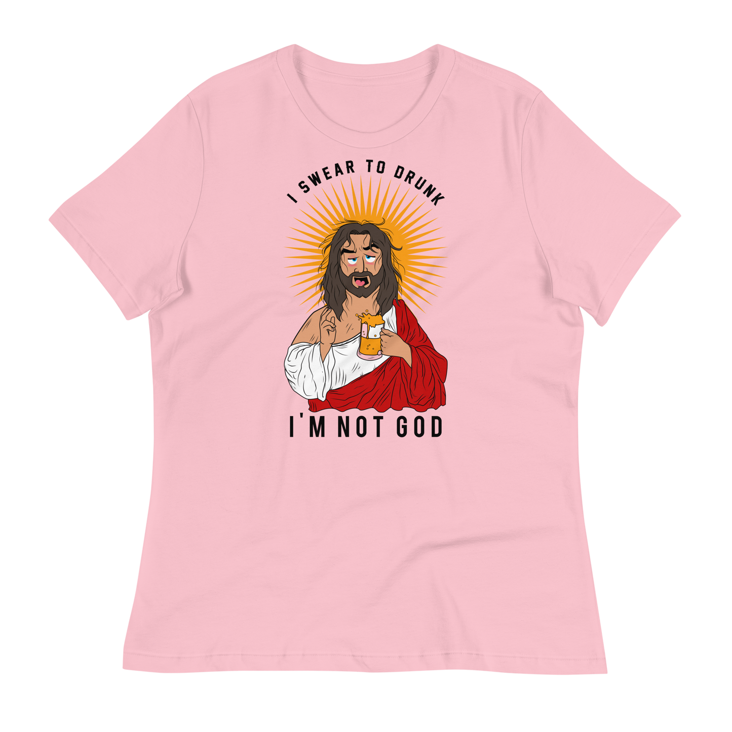 A-Hole "Drunk Jesus" Women's Relaxed T-Shirt